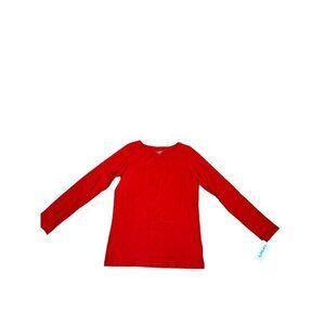 NEW Carters Kid Red Long Sleeve Shirt